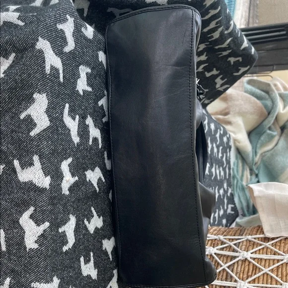 Coach Black Leather Shoulder Bag - Picture 5 of 11